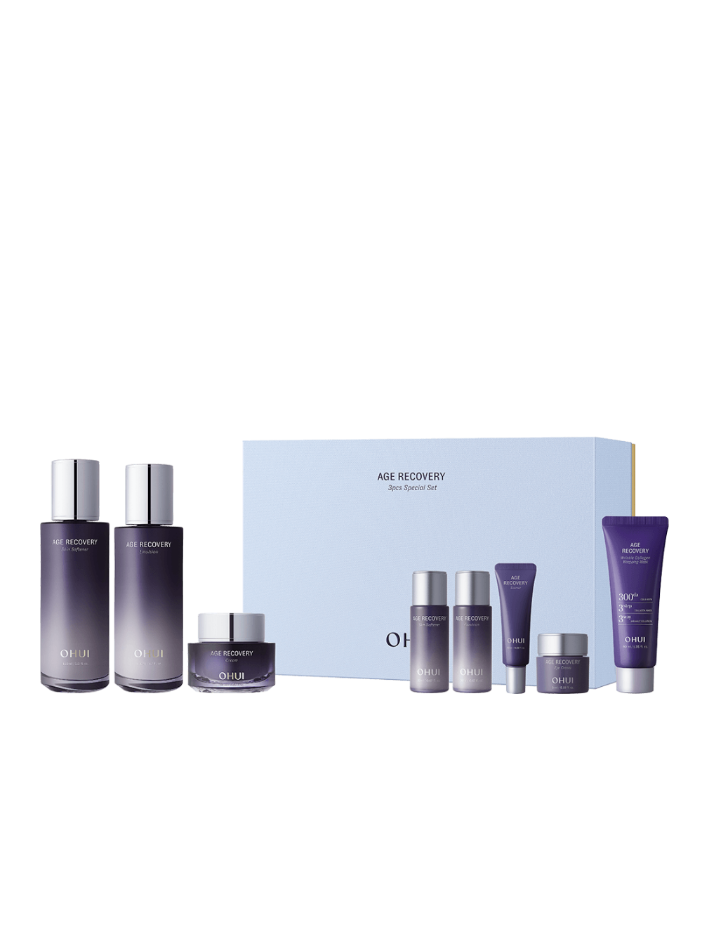 OHUI AGE RECOVERY 3種スペシャルセット Ohui Age Recovery Set of 3 Gift Set Anti-aging Moisture Elasticity