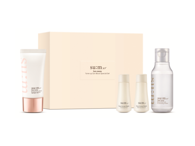 su:m37° Sun-away Tone-up Sunblock SPF50+/PA++++ 50ml Special Set