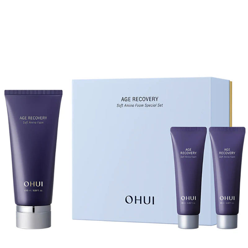 OHUI Age Recovery Soft Amino Foam Special Set