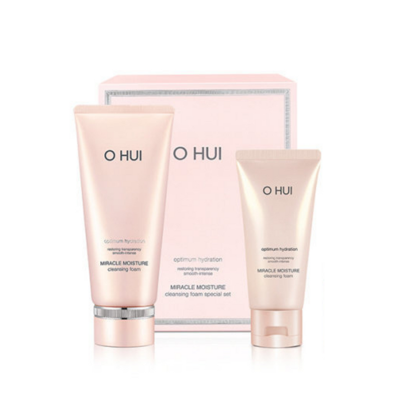 OHUI Miracle Moisture Cleansing Foam 200ml Special Set