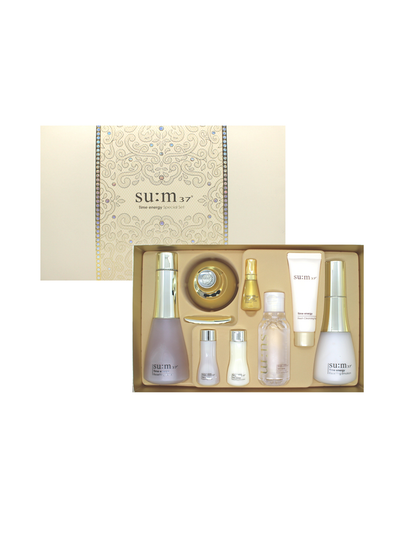 su:m37˚ Time Energy 3pcs Special Set with Skin Saver